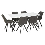 Weston Rectangular Grey Dining Set