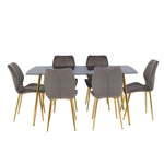 Wimslow Grey Rectangular Dining Set