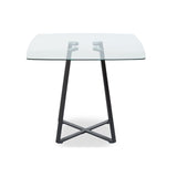 Metropolitan Square Glass Dining Table