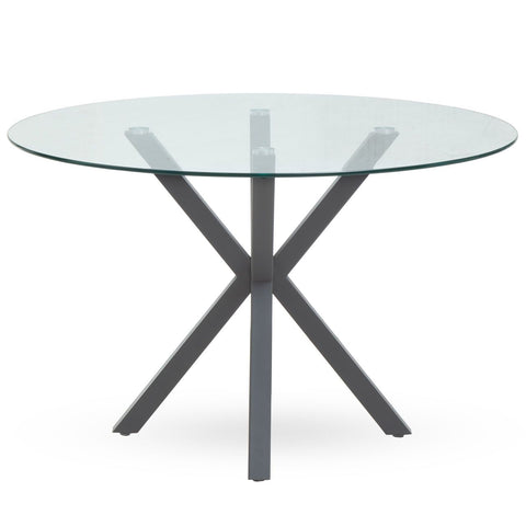 Salford Dining Table with Grey Legs