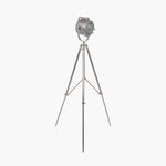 Marine Nickel Searchlight Floor Lamp