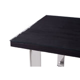 Kerala Black U-Shaped Base Dining Table