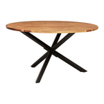 Arlo Round Acacia Wood Dining Table