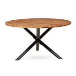 Arlo Round Acacia Wood Dining Table