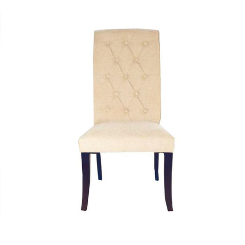 Giovanni Dining Chair Cream Linen