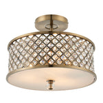 Arabella Antique Brass Ceiling Lamp