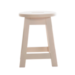 Button Top Low Bar Stool