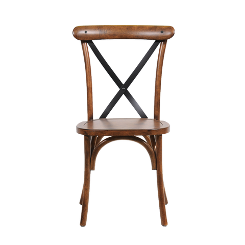 Cambridge Metal Cross Back Dining Chair