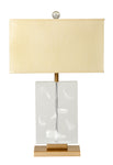 Flo's Transparent Feather Table Lamp