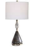 Jordan's Crystal Charcoal Table Lamp