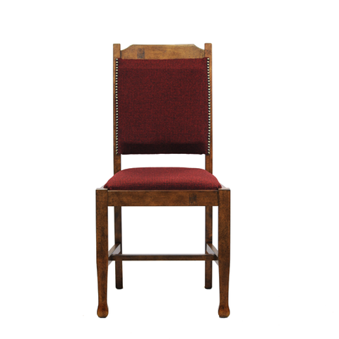 Lattice Back Dining Chair with Padded Back and seat