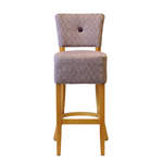 Luigi Bar Chair with Button and Studs