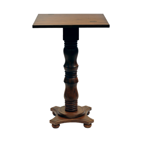 Pedestal Poseur Square 760mm Table