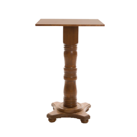 Pedestal Poseur Square 700mm Table