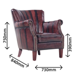 Spitfire Leather Chair