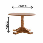 Stowe Round Pedestal Coffee Table