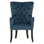 Tait Petrol Blue Fabric Armchair