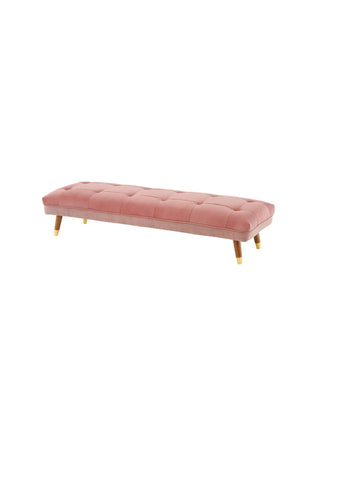 Victoria Long Bench Blush Pink