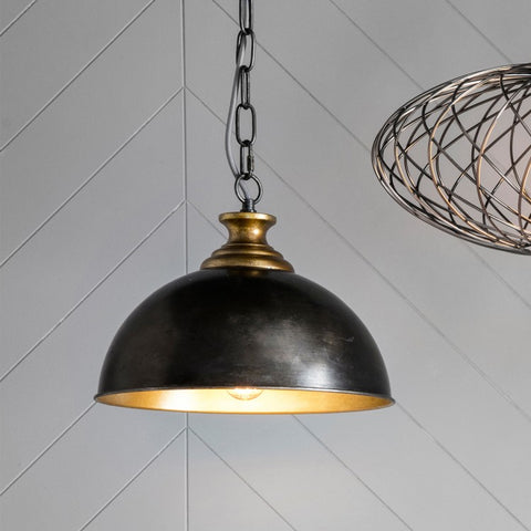 Black & Gold Pendant Light