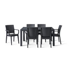 Canterbury 6 seater table with 6 Canterbury armchairs