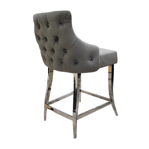 Gemma Button Backed Bar Stool