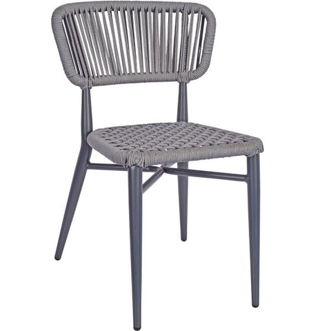 Madrid Side Chair with Grey Frame