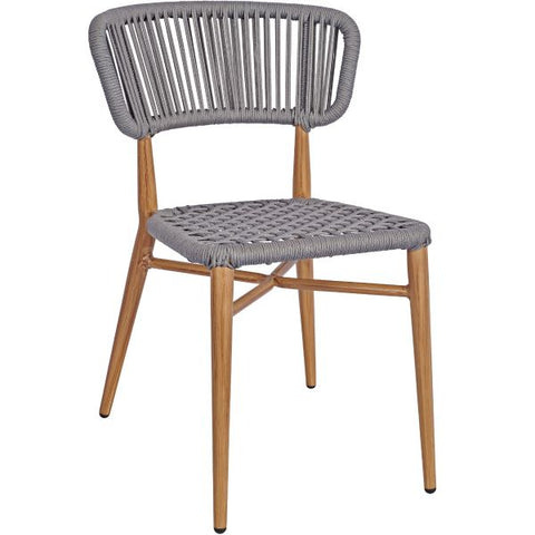 Madrid Side Chair with Natural Frame