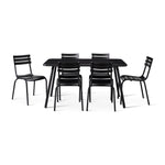 Rio 6 seater table with 6 Rio side chairs